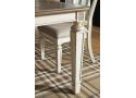 Caroline Wooden Rectangular Dining Room Extension Table (6 to 8 Seaters)